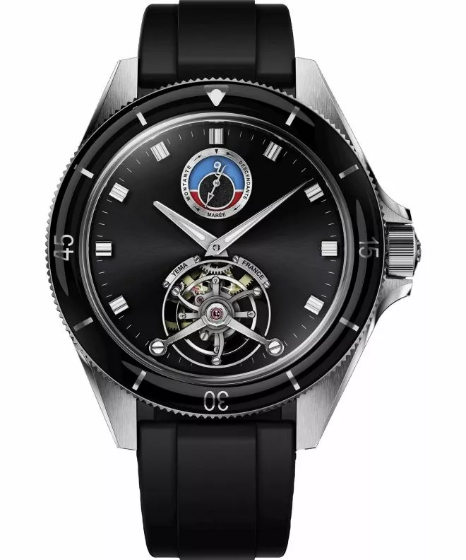 Годинник Чоловічий Yema Yachtygraf Tourbillon Mareographe Automatic 75th Anniversary Limited Edition 37.33.66.SN.U6