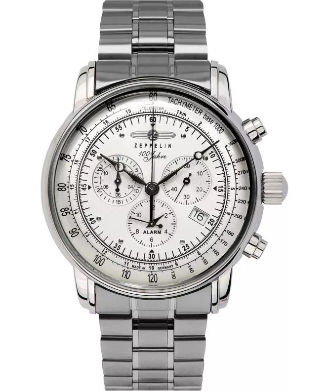 Годинник Чоловічий Zeppelin 100 Jahre Chronograph 7680MB-1 (7680M-B-1)