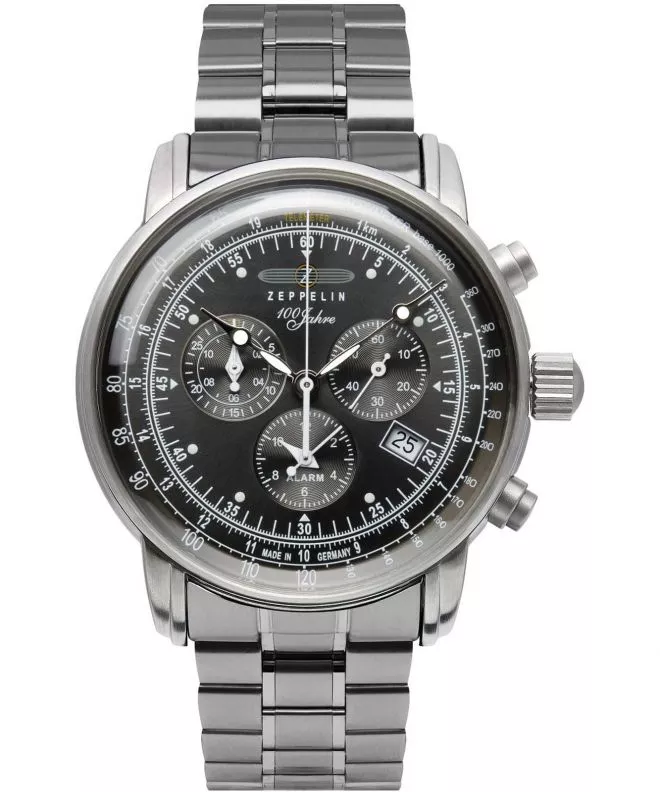 Годинник Чоловічий Zeppelin 100 Jahre Chronograph 7680MB-2 (7680M-B-2)