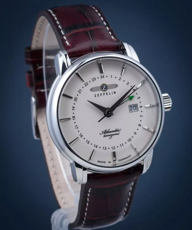 Годинник Чоловічий Zeppelin Atlantic Timezone 8442-5