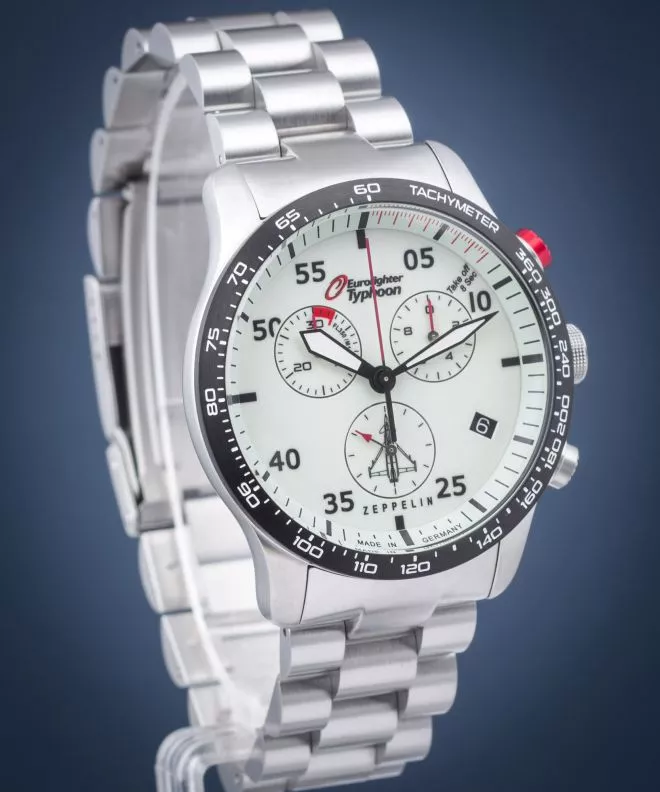 Годинник Чоловічий Zeppelin Eurofighter Typhoon Chronograph 7298M-5