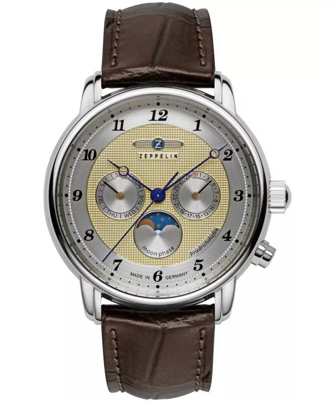Годинник Чоловічий Zeppelin Friedrichshafen Moonphase 8536-5