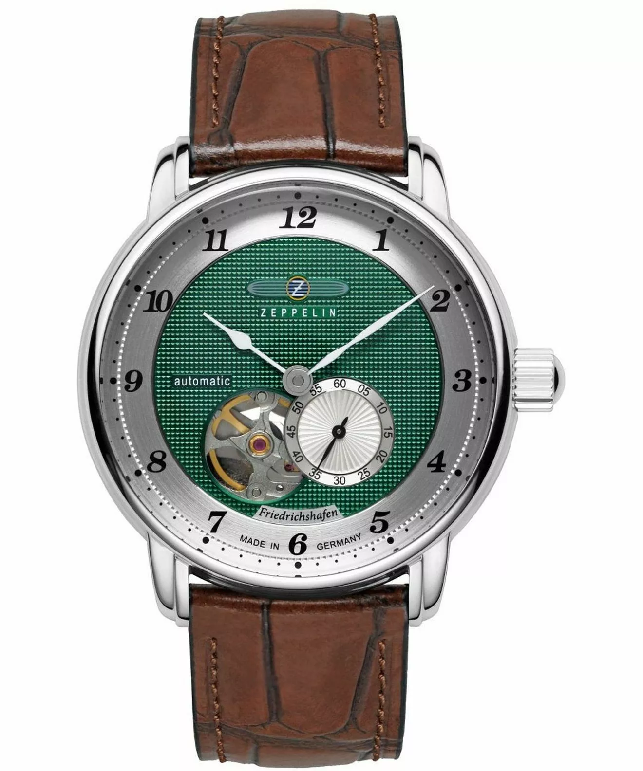 Годинник Чоловічий Zeppelin Friedrichshafen Open Heart Automatic 8566-2