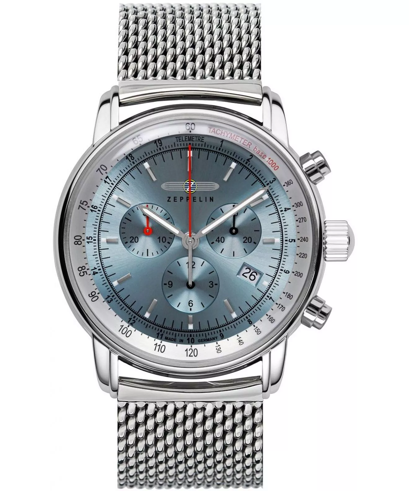 Годинник Чоловічий Zeppelin LZ 14 Marine Chronograph 8886M-3