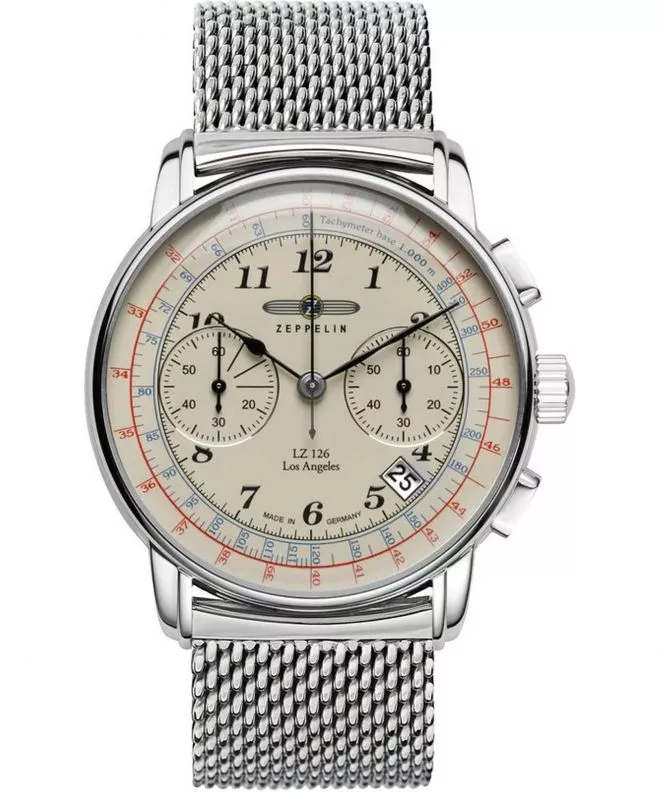 Годинник Чоловічий Zeppelin LZ126 Los Angeles Chronograp 7614M-5