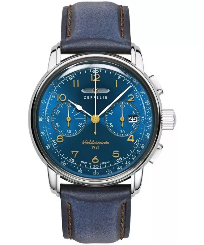 Годинник Чоловічий Zeppelin Mediterranee Chronograph 9670-3