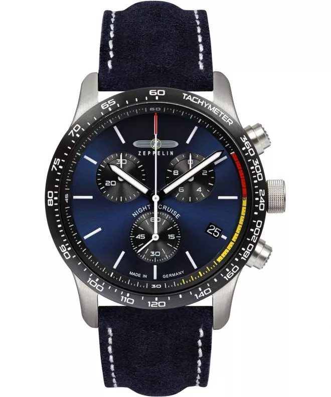 Годинник Чоловічий Zeppelin Night Cruise Chronograph 7288-3