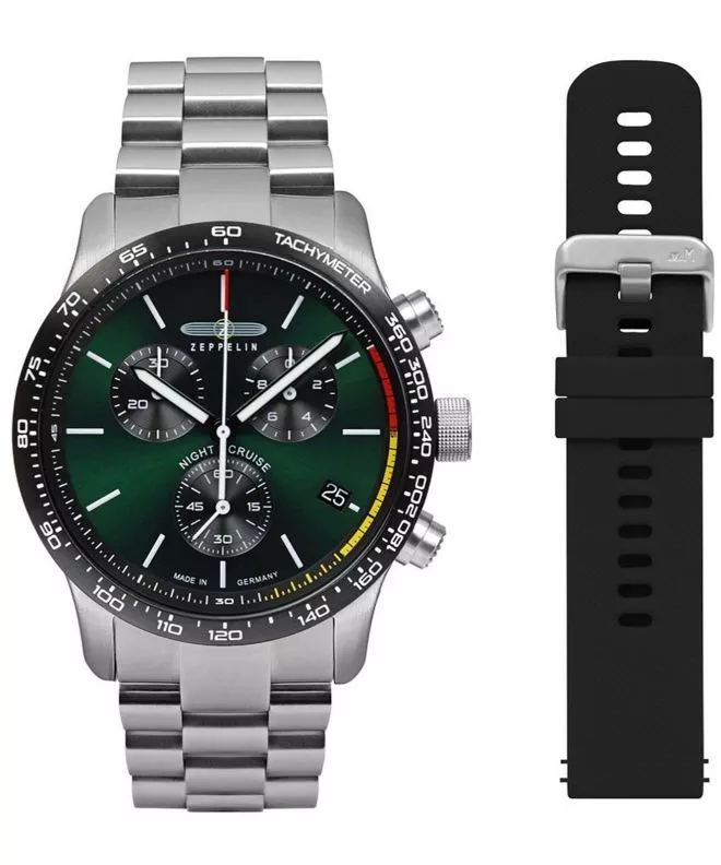 Годинник Чоловічий Zeppelin Night Cruise Chronograph SET 7288M-4-SET