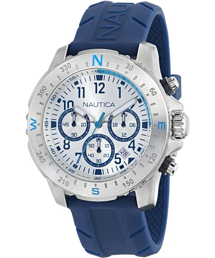 Годинник Чоловічий Nautica Sporty Riding Sail Chronograph NAPRSF601