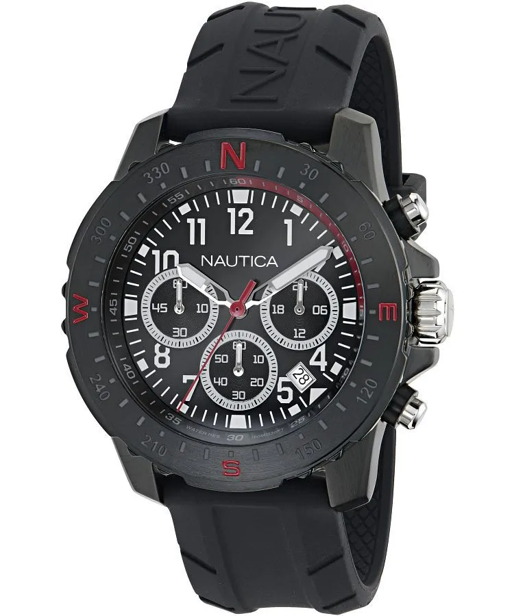 Годинник Чоловічий Nautica Sporty Riding Sail Chronograph NAPRSF602