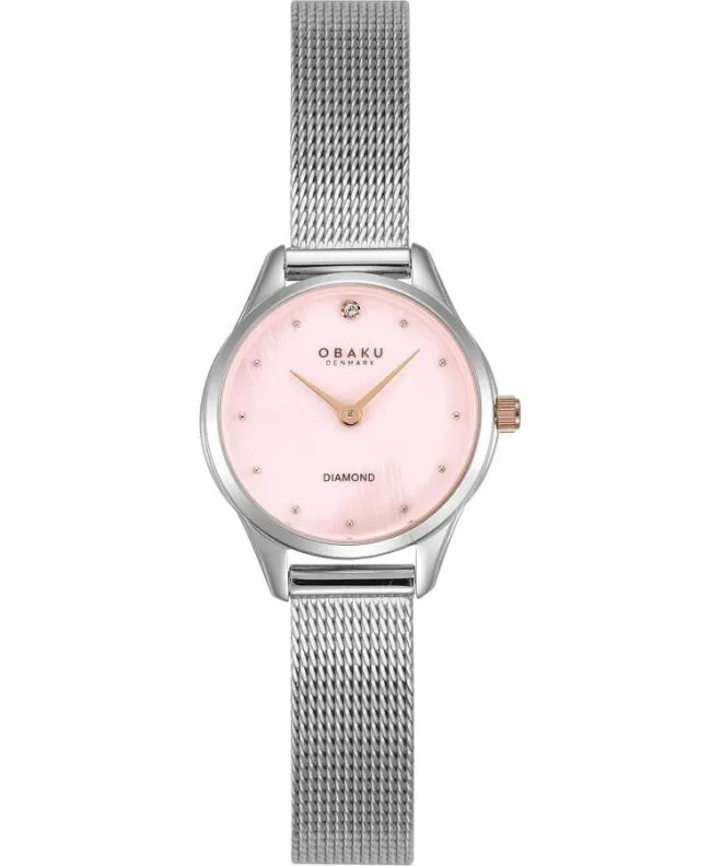 Годинник Жіночий Obaku Denmark Diamond V297SXCPMC-PTV