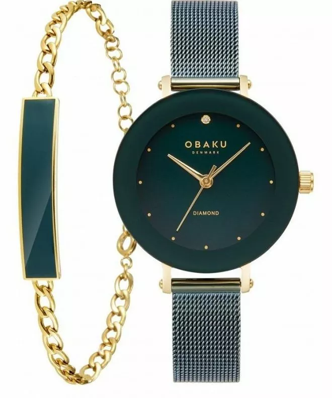 Годинник Жіночий Obaku Classic SET V299LXGEME-EJBGE