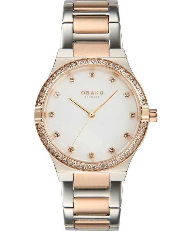 Годинник Жіночий Obaku Denmark Diamond V317LEZWSH