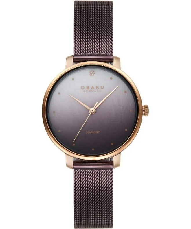 Годинник Жіночий Obaku Denmark Diamond V320LXVZMN-DN