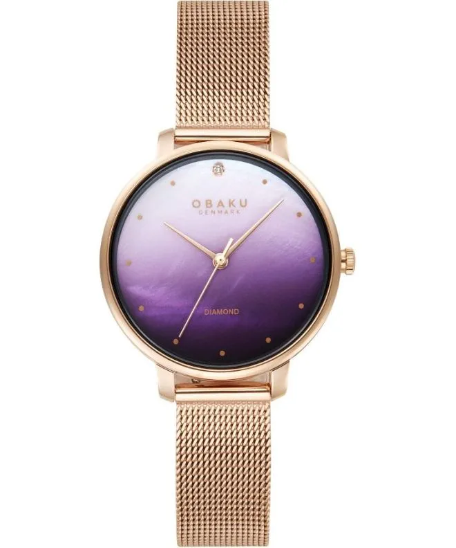 Годинник Жіночий Obaku Denmark Diamond V320LXVZMV-DQ