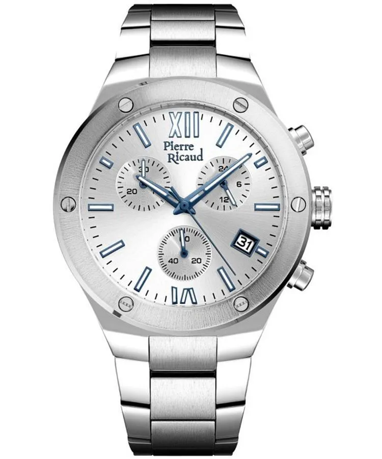 Годинник Чоловічий Pierre Ricaud Classic Chronograph P97046.5163CH