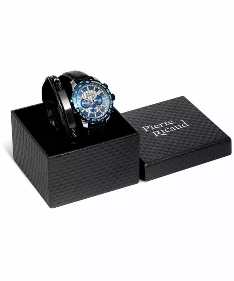 Годинник Чоловічий Pierre Ricaud Classic Chronograph SET P97236.L217CH629.BBL