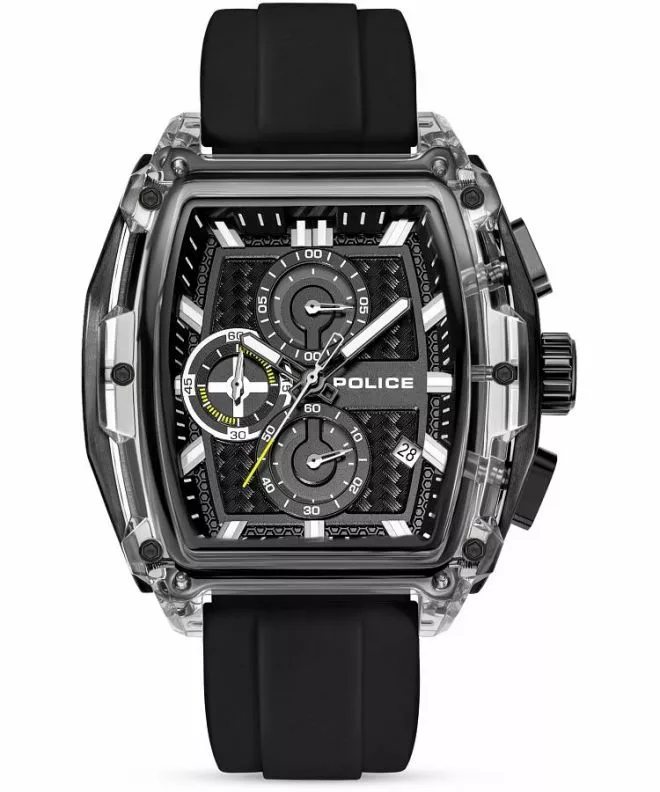 Годинник Чоловічий Police Clout Tank Chronograph PEWGO00778X2