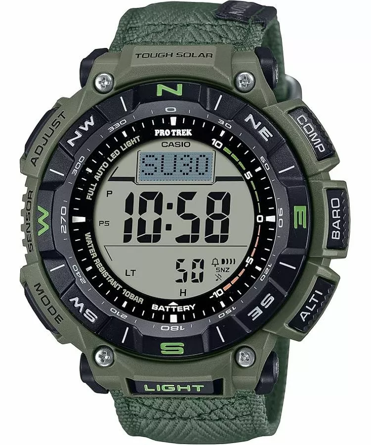 Годинник Чоловічий Protrek PRG-340 Series Solar Chronograph PRG-340B-3ER