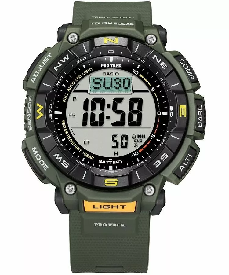 Годинник Чоловічий Protrek PRG-340 Series Solar Chronograph PRG-340B-3ER