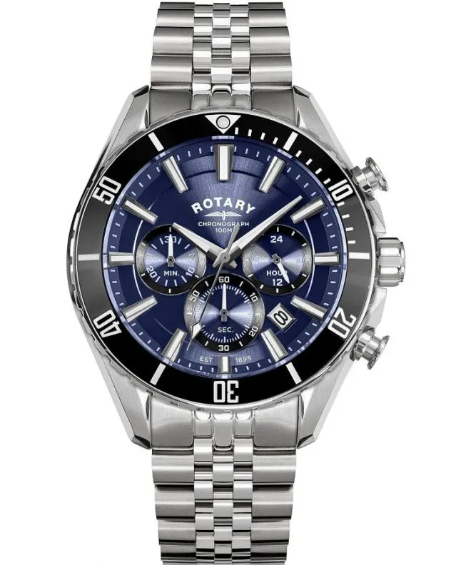 Годинник Чоловічий Rotary Apex100 Chronograph RGB10013/05