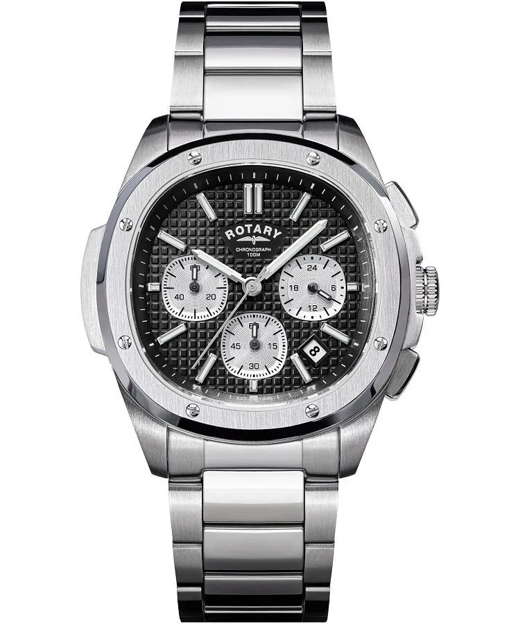 Годинник Чоловічий Rotary Apex100 Chronograph RGB10027/04