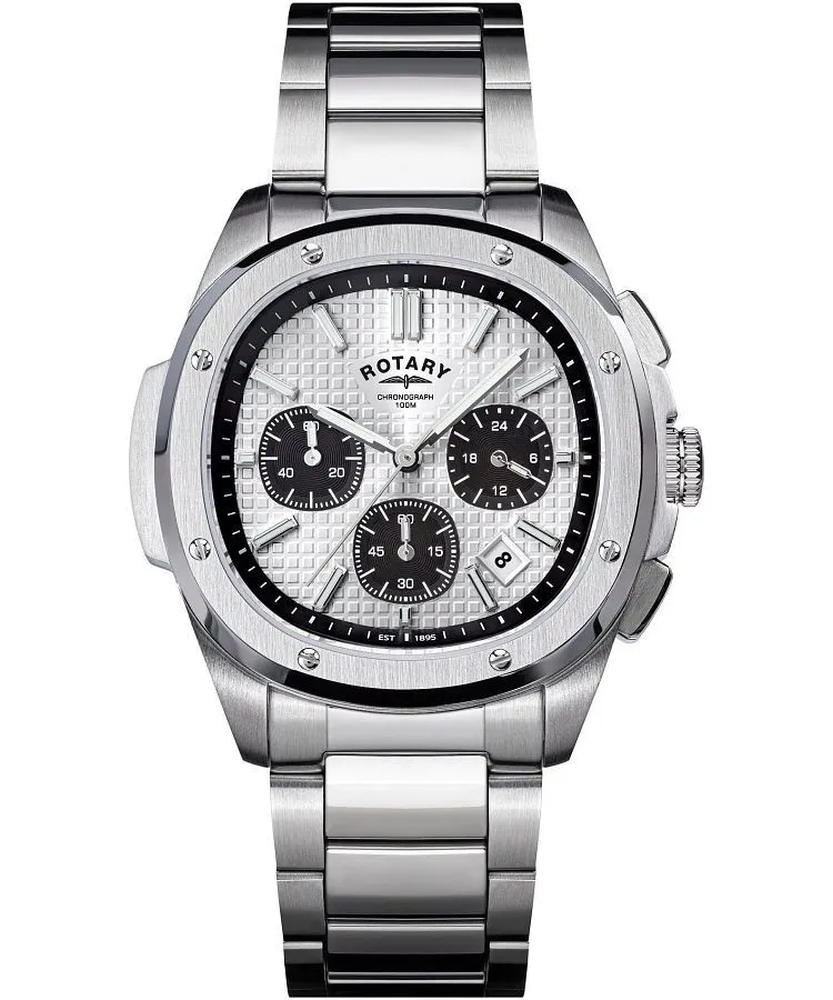 Годинник Чоловічий Rotary Apex100 Chronograph RGB10031/07
