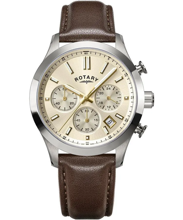 Годинник Чоловічий Rotary Heritage Chronograph RGS10071/03
