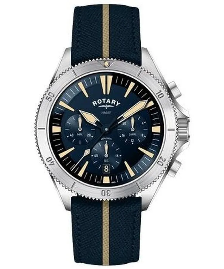 Годинник Чоловічий Rotary X MoD Royal Navy Diver 41 Chronograph RGS90005/05N