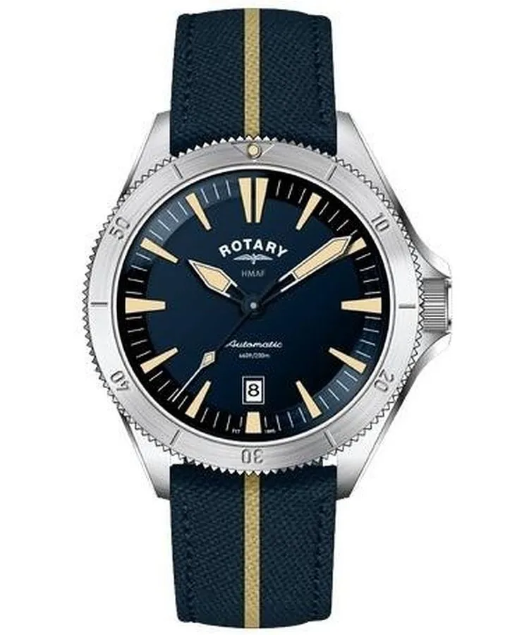 Годинник Чоловічий Rotary X MoD Royal Navy Diver 41 Automatic RGS90006/05N