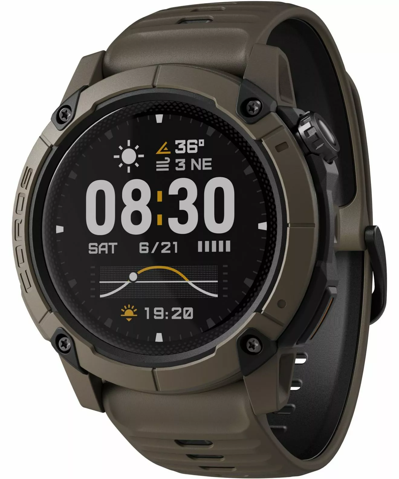 Спортивний Годинник для Жінок і Чоловіків Coros Nomad Brown WNOM-BRN