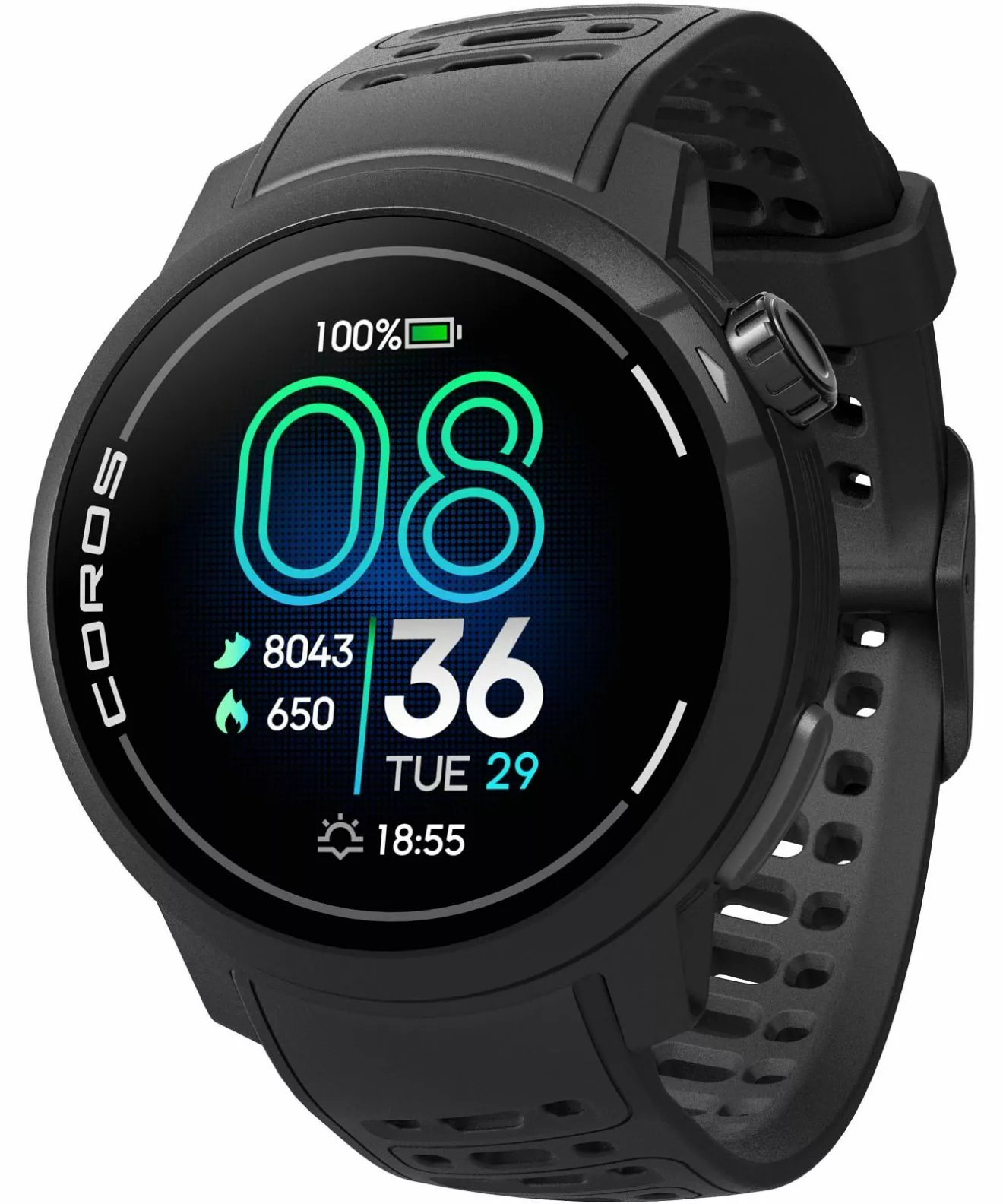 Спортивний Годинник для Жінок і Чоловіків Coros Pace Pro Black WPACEP-BLK