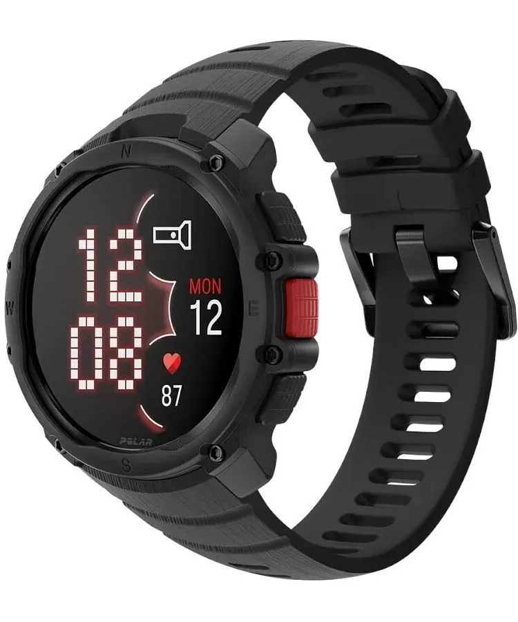 Спортивний Годинник для Жінок і Чоловіків Polar Street X Night Black 725882070766