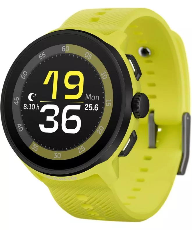 Спортивний Годинник для Жінок і Чоловіків Suunto Run Lime Silicone Strap SS051274000