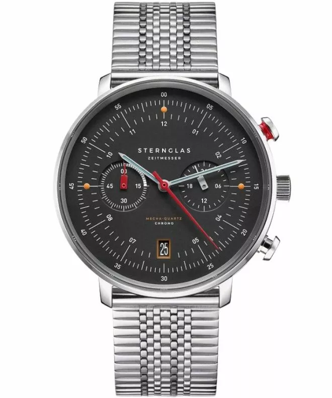Годинник Чоловічий Sternglas Hamburg Chronograph Limited Edition S01-HCN03-ME08