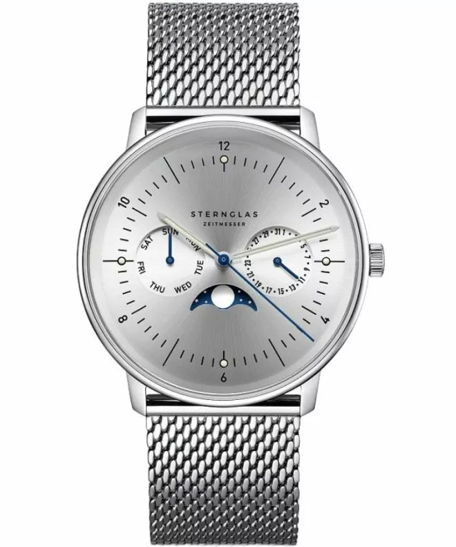 Годинник Чоловічий Sternglas Naos Moonphase S01-NM52-MI04