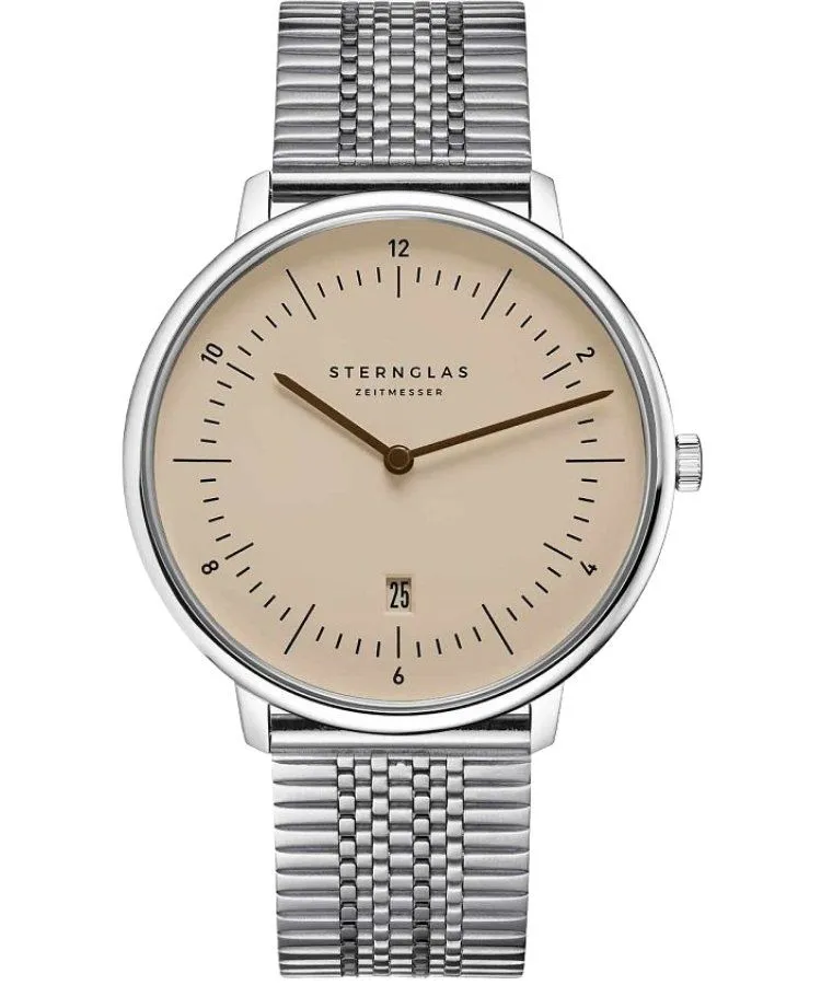 Годинник Чоловічий Sternglas Naos XL Bauhaus S01-NX54-ME08