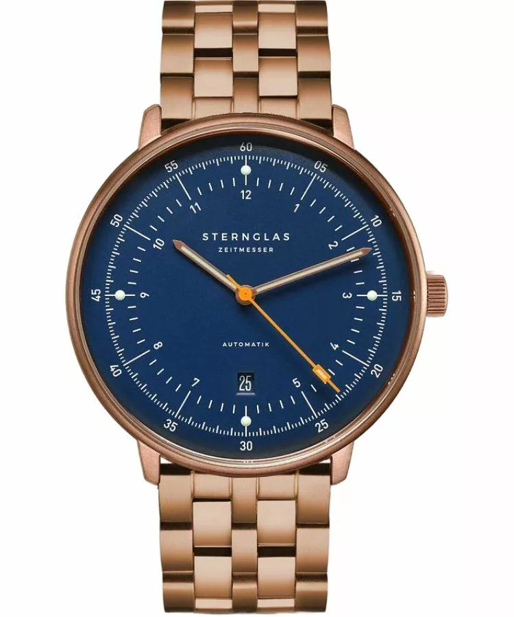 Годинник Чоловічий Sternglas Hamburg Speicherstadt Automatic S02-HH46-ME15