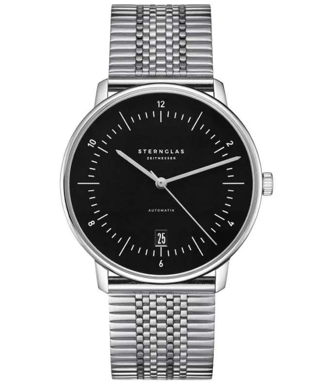 Годинник Чоловічий Sternglas Naos Piano Black Automatic S02-NA53-ME08