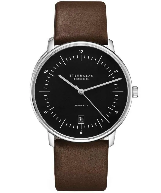 Годинник Чоловічий Sternglas Naos Piano Black Automatic S02-NA53-PR04