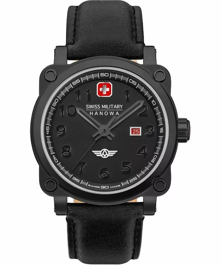 Годинник Чоловічий Swiss Military Hanowa Aerograph Night Vision SMWGB2101330