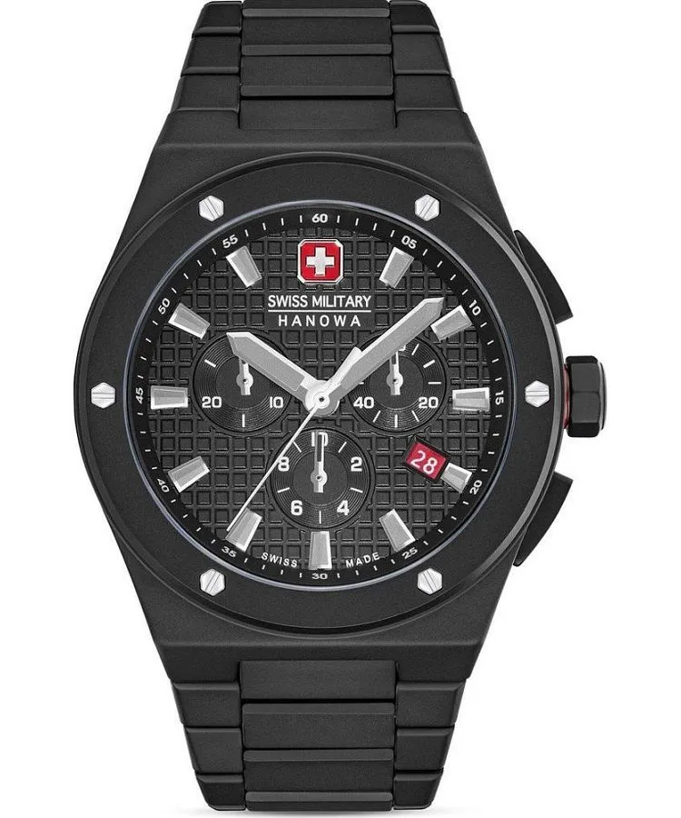 Годинник Чоловічий Swiss Military Hanowa Land Sidewinder Ceramic Chronograph SMWGI0002280