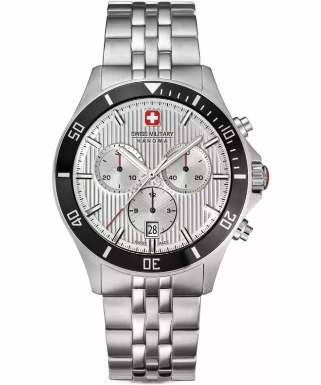 Годинник Чоловічий Swiss Military Hanowa Flagship Heritage Chronograph SMWGI0007602