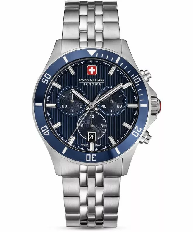 Годинник Чоловічий Swiss Military Hanowa Flagship Heritage Chronograph SMWGI0007603