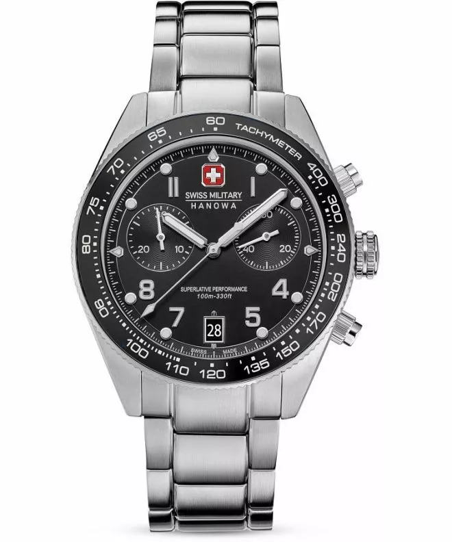 Годинник Чоловічий Swiss Military Hanowa Spitfire Chronograph SMWGI0007701