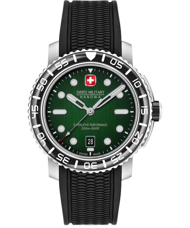 Годинник Чоловічий Swiss Military Hanowa Black Marlin SMWGN0001707