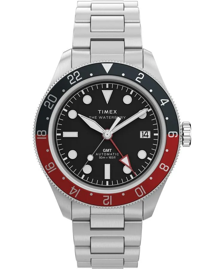 Годинник Чоловічий Timex Waterbury Heritage GMT Automatic TW2Y60600