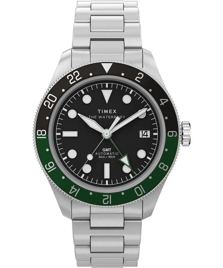 Годинник Чоловічий Timex Waterbury Heritage GMT Automatic TW2Y60800