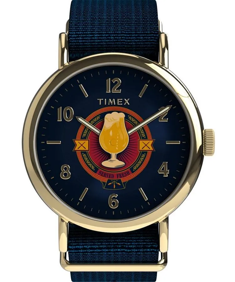 Годинник для Жінок і Чоловіків Timex Harry Potter X Weekender Butterbeer 40mm Fabric Strap TW2Y76100