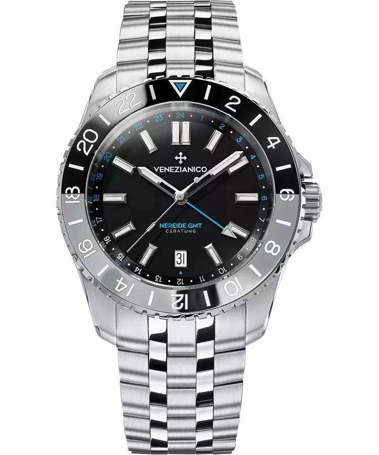 Годинник Чоловічий Venezianico Nereide GMT Ceratung™ Automatic 4521500S